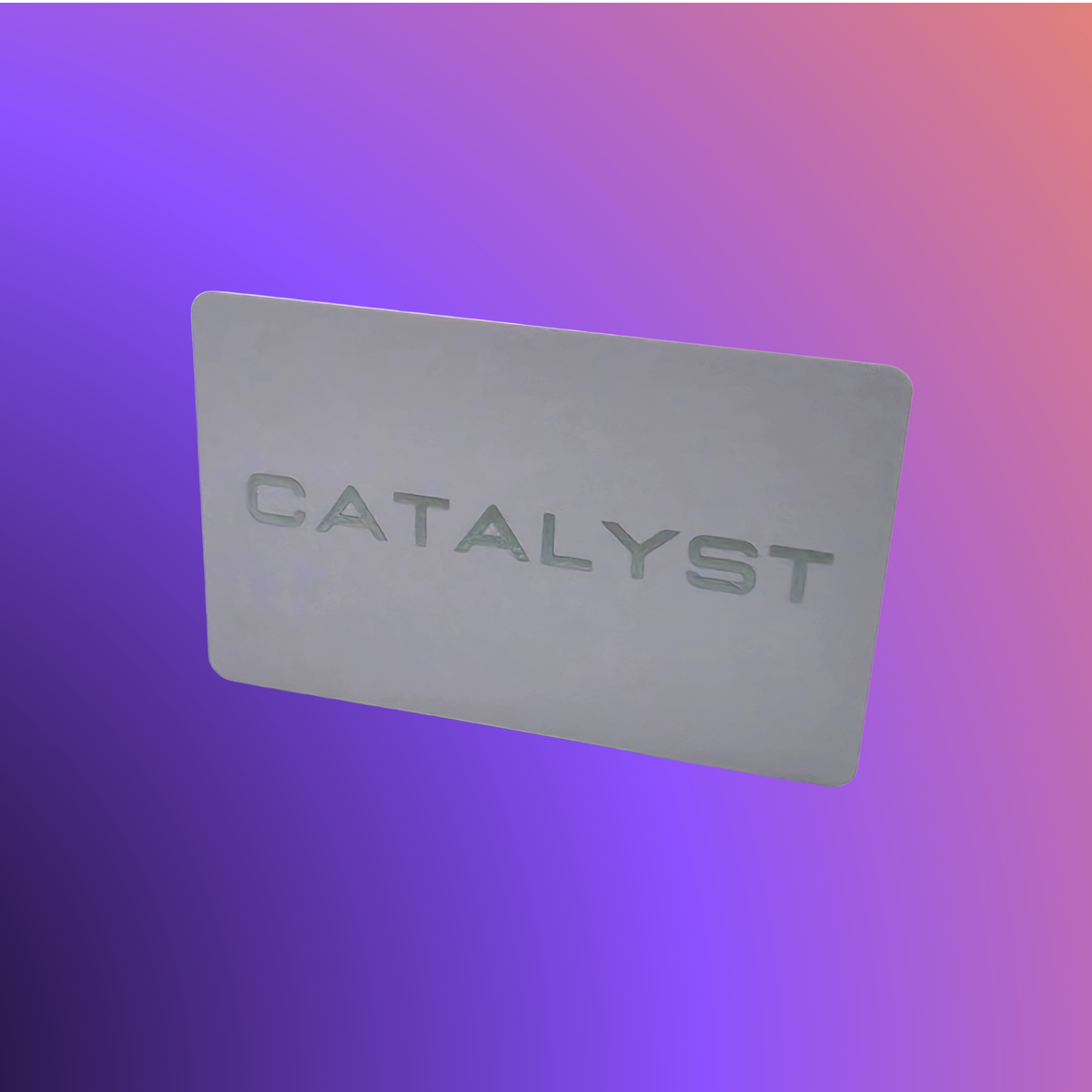 The Catalyst Card product photograph