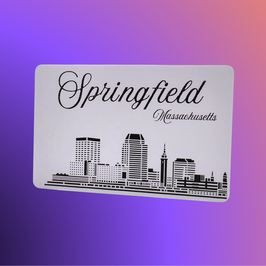 The Springfield Catalyst Card, an NFC business card honoring Springfield