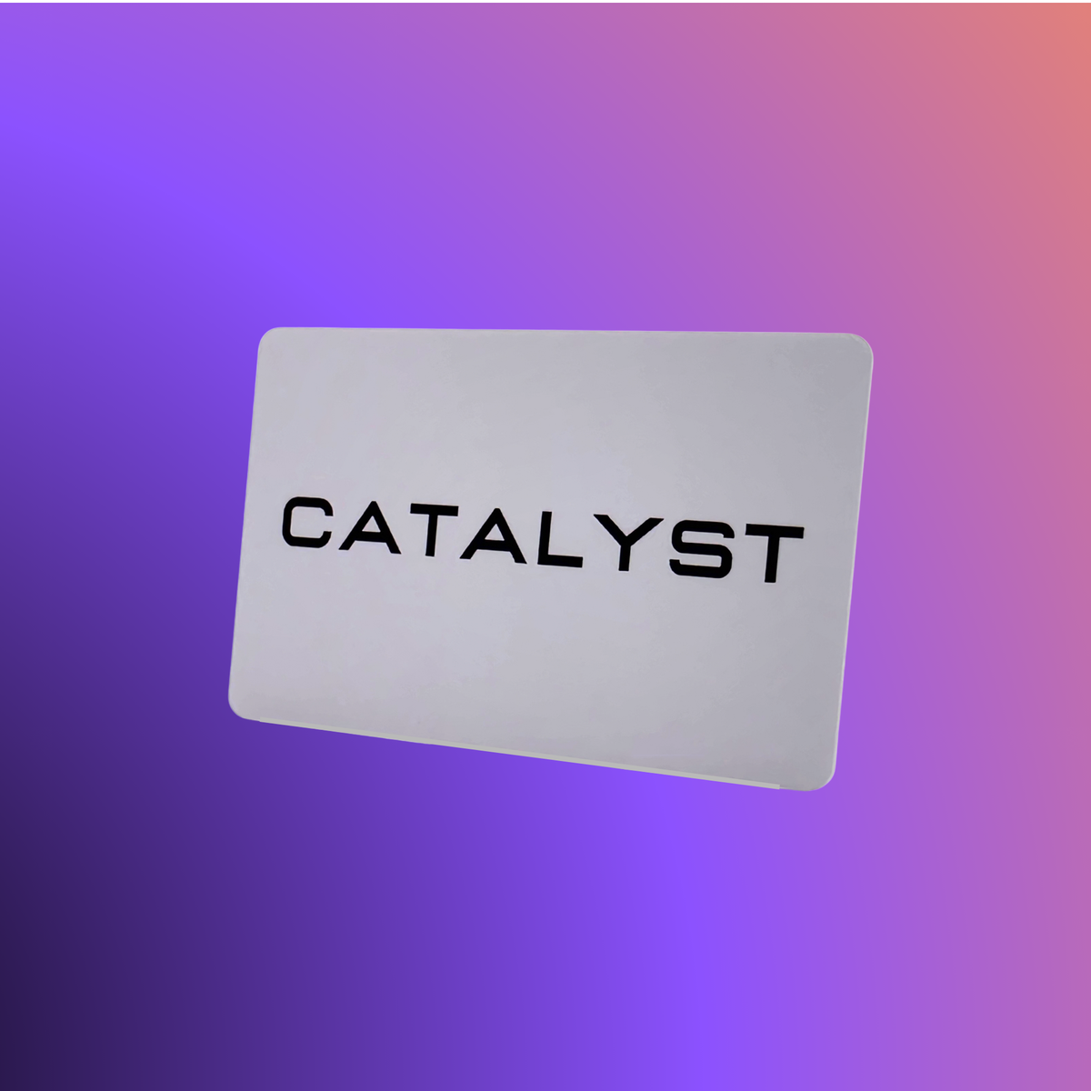 The Catalyst Card product photograph