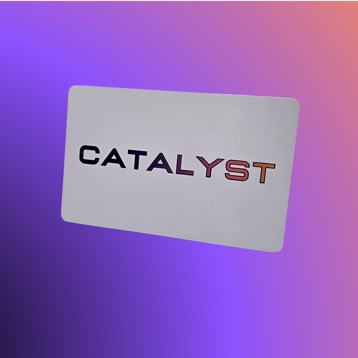 The Catalyst Card product photograph