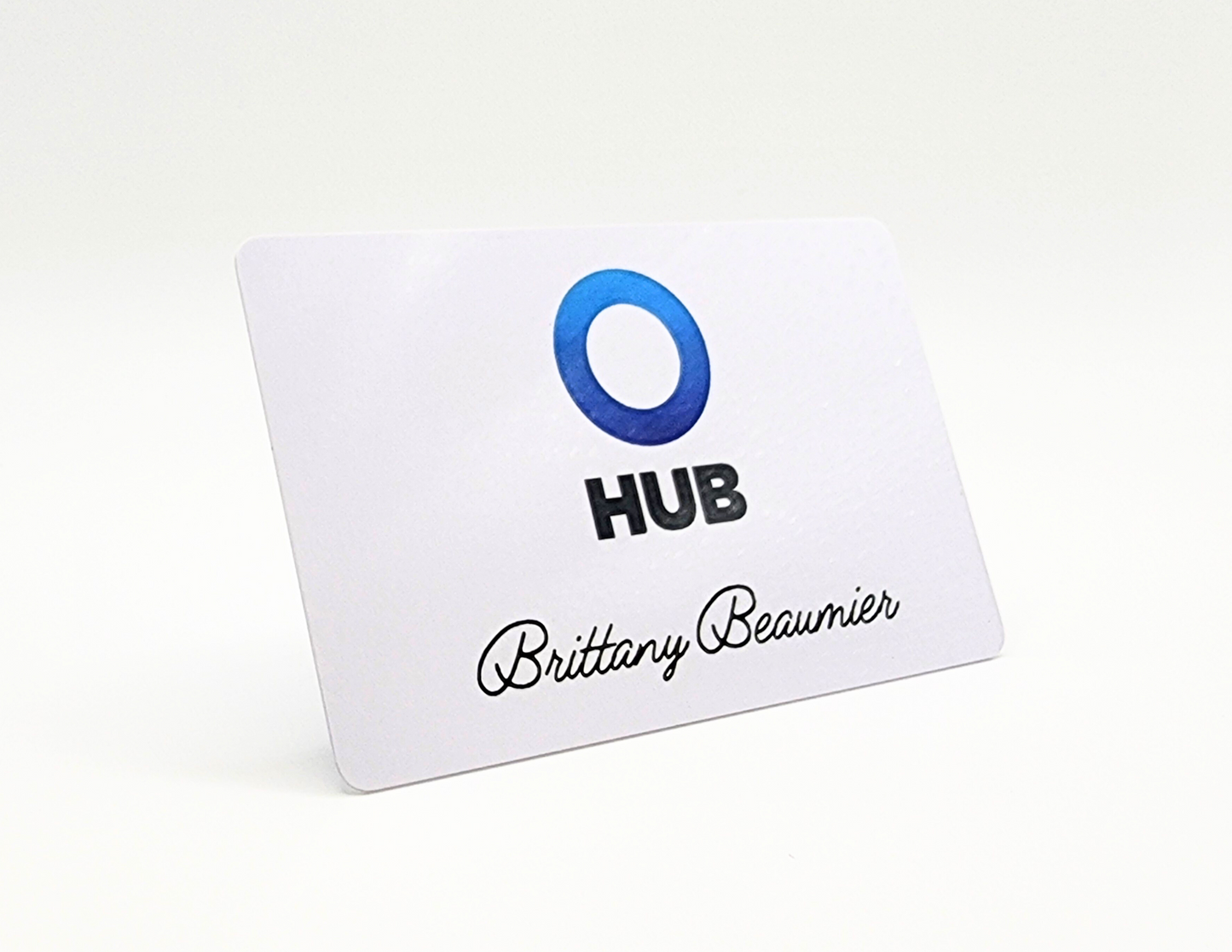 The Catalyst Card - Glossy White