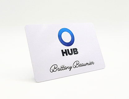 The Catalyst Card - Glossy White