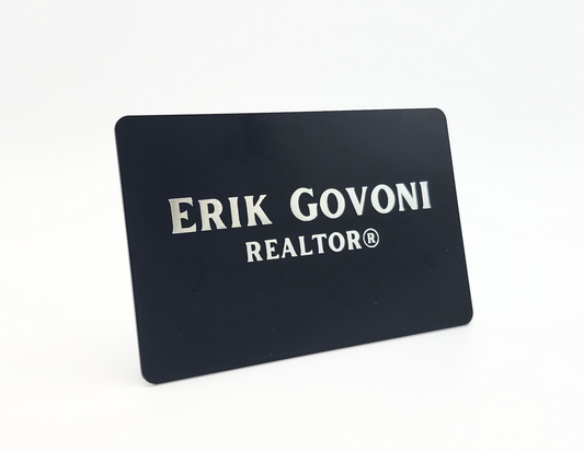 The Catalyst Card - Matte Black