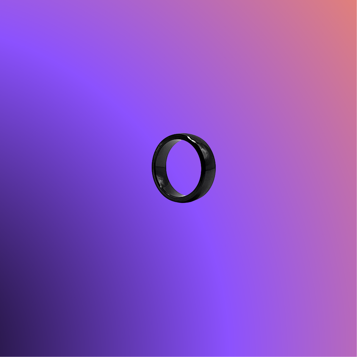 The Catalyst Ring in black, size 10
