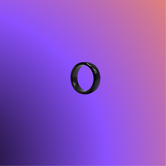 The Catalyst Ring in black, size 10