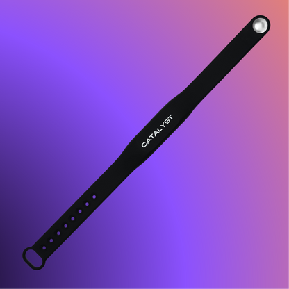 The Catalyst Band, a waterproof silicone NFC wristband