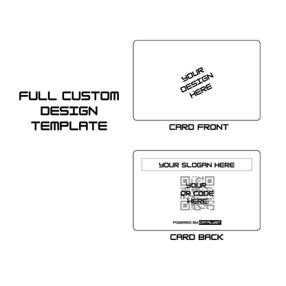 The Catalyst Card - Glossy White