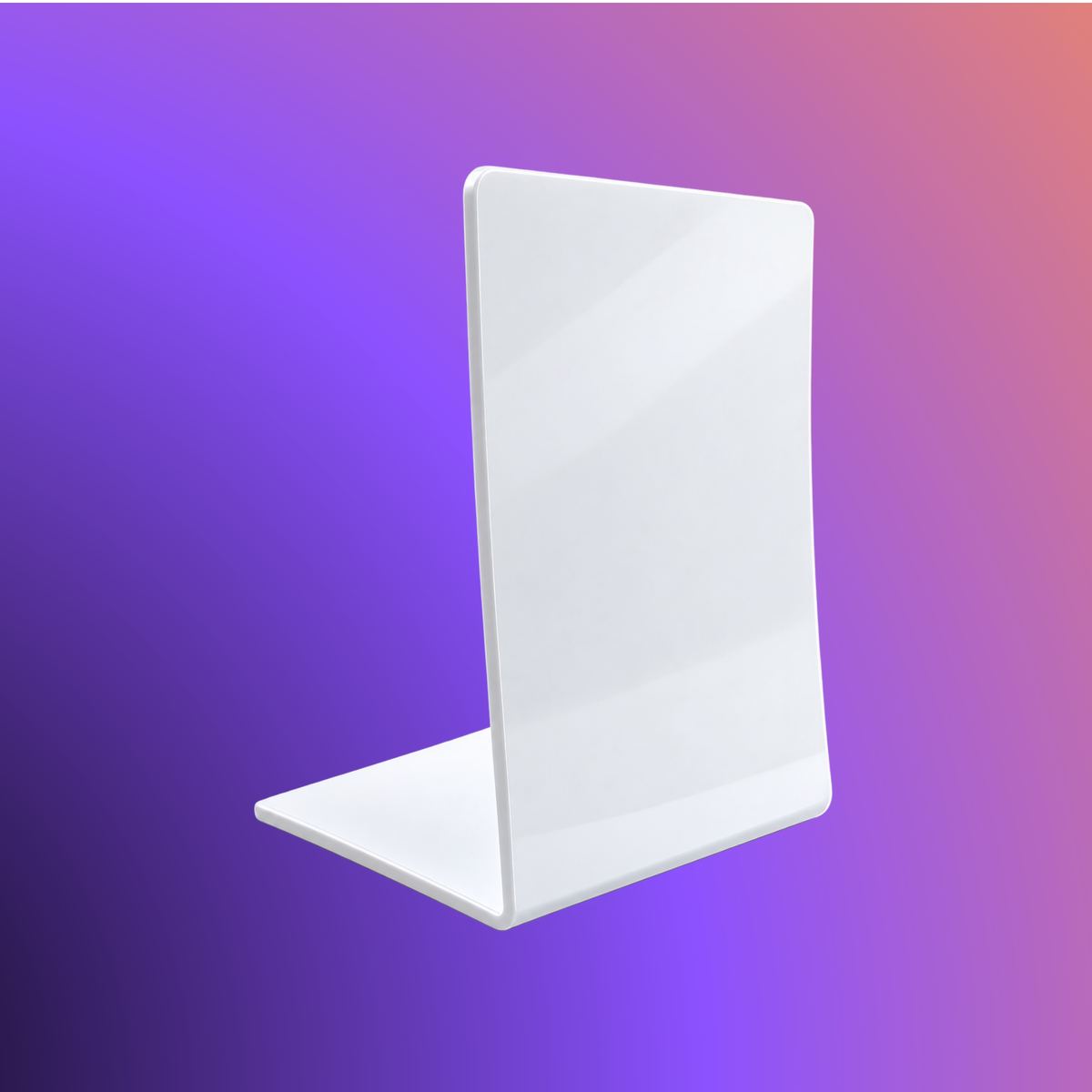 The Catalyst Kiosk counter display in white